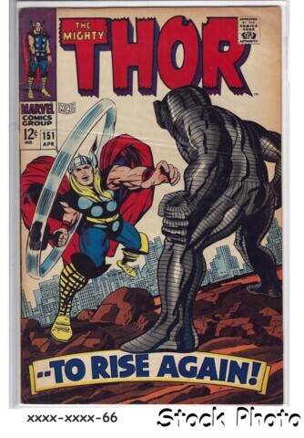 THOR #151 © April 1968 Marvel Comics